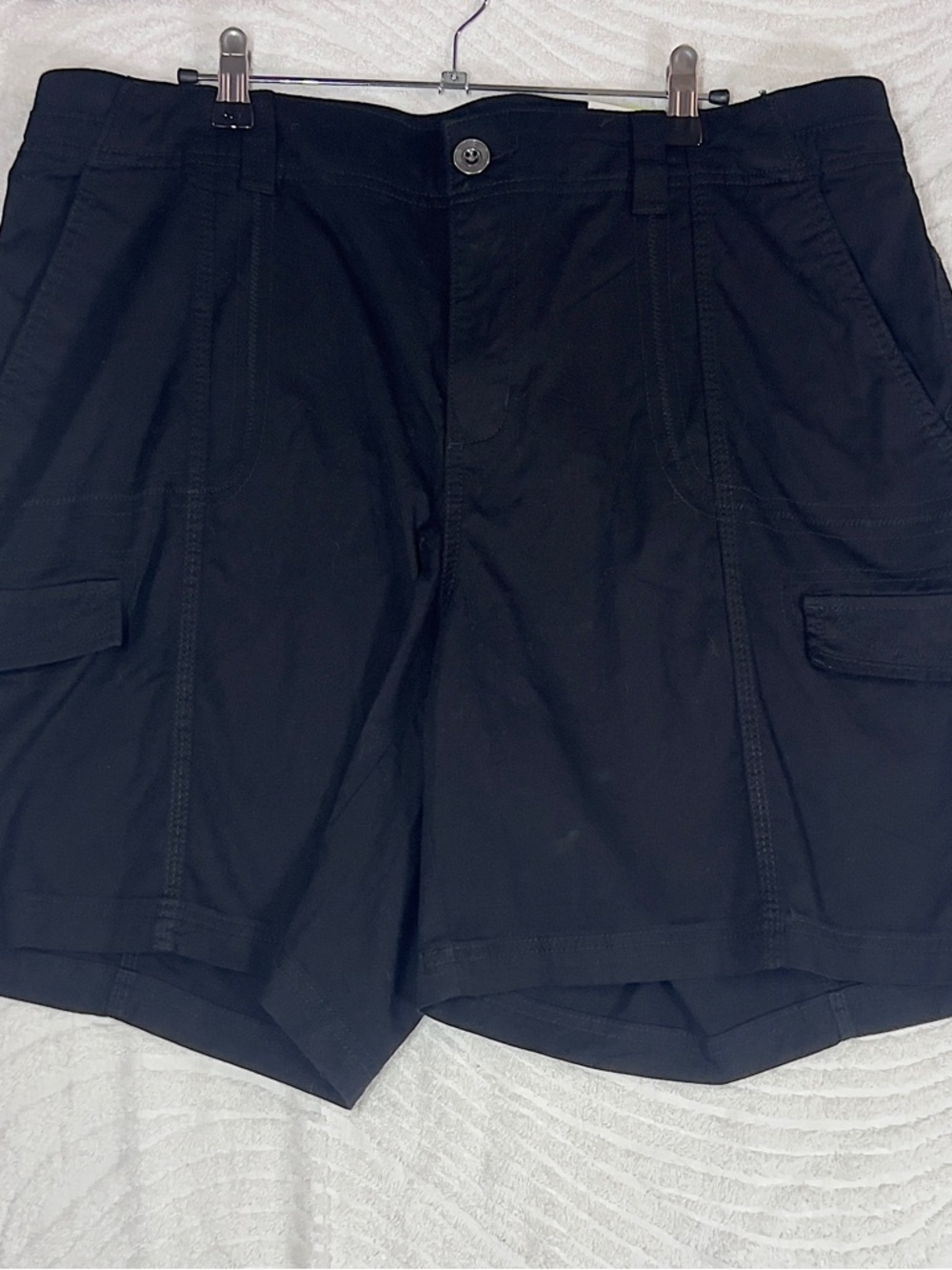 Women’s Plus Black Cargo Shorts 18W - Style&Co